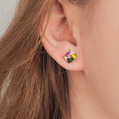 Пусеты Fiore Luna  Vitrail Medium, SWE2127/2 VM S фото 4